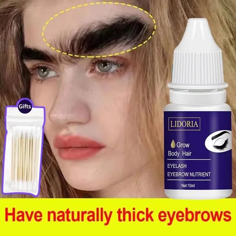 Fast Eyelash Eyebrow Growth Serum Hair Growth Anti Hairs Loss Product Prevent Baldness Fuller Thicker Lengthening Eyebrow Makeup