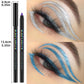 1pc Colourful Eyeliner Pen,High Pigmented Pearly Glitter&Shimmer Metallic Eyeliner Stick, Long Lasting Waterproof White Black