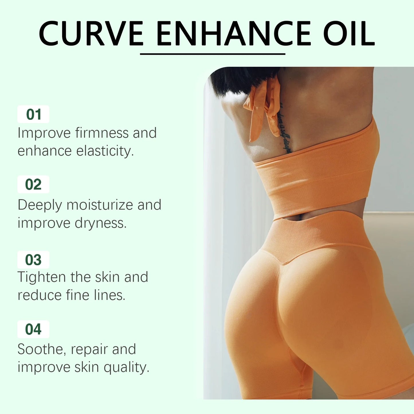 Hip Firm Enlarge Essence Oil Plump Sexy High Buttock Big Ass Moisturize Soft Improve Sag Flat Enhance Hip Elasticity Essence Oil