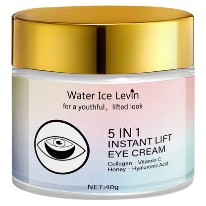 Collagen & Vitamin C Eye Cream 40g, Anti-Aging Firming Eye Treatment with Honey & Hyaluronic Acid, Fast Delivery