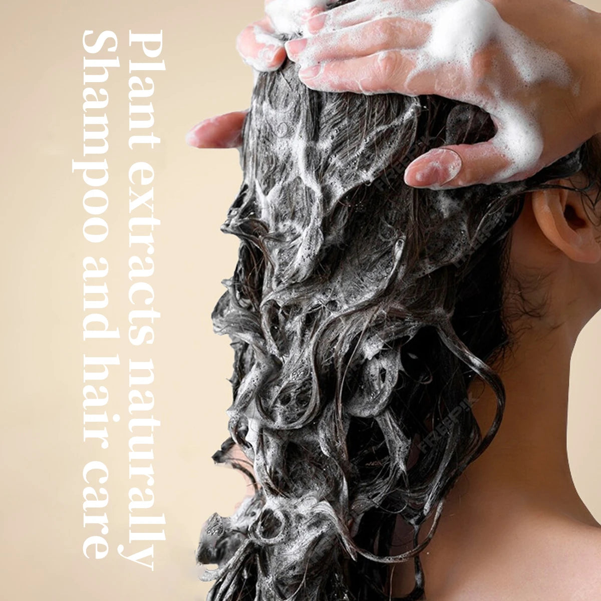 60g Natural Organic Cinnamon Shampoo Soap Bar Plant Essential Oil Hair Care Soap Deep Cleansing and Multi Moisturizing Hair