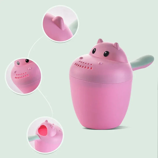 Baby Shampoo Rinser Durable Kids Shampoo Rinse Cup Bath Shower Washing Head Children Bathing Baby Shower Spoons
