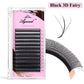 AGUUD Single Tip 2D Y Eyelash Extension Ultra-thin Y Lash Extension Lightweigh Premium Mesh Net Cross Lash 2D Volume Fans Lashes