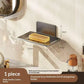 Removable No Drill Wall Mounted Soap Tray Self Adhesive Traceless Soap Sponge Holder for Bathroom Kitchen Sink