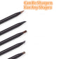 12PCS White Eyebrow Pencil Draw Line Pen Eyeshadow Natural Long-Lasting Brows Tint Waterproof Eye Brow Makeup Beauty Definer