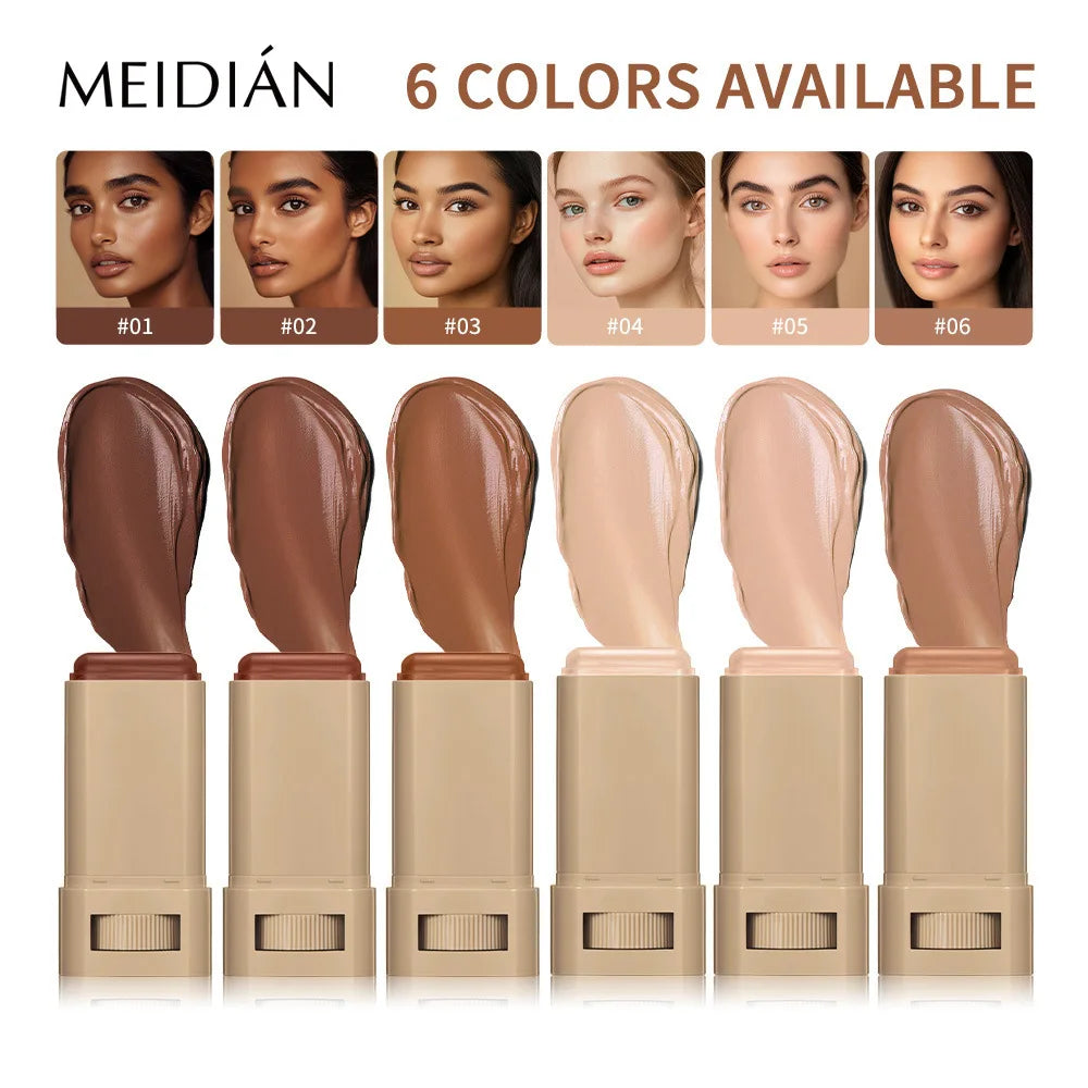 Concealer Foundation Stick Is Moisturizing Delicate And Evens Skin Tone Waterproof Long Lasting And Light Makeup Effect