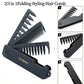 NEW Style 2 in 1 Pocket Folding Comb Barber Hair Clipper Combs Hair Styling Tools Professional Salon Wide Tooth Oil Head Comb