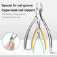 New 1pcs Professional Nail Clipper Anti-Splash Nail Clippers Nail Scissors Cutter Set Stainless Steel Pedicure Tools ZJJ03