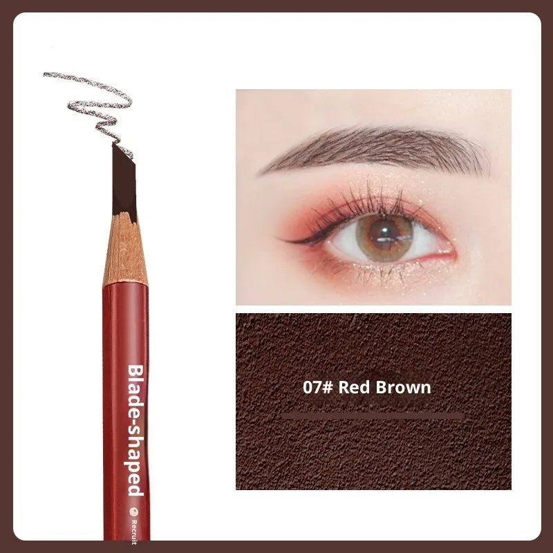Precision Hard Core Eyebrow Pencil - Creates Natural Wild Brows with Microblading Effect, Waterproof and Long Wearing