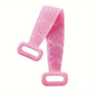 Body Silicone Brush Scrub Body Exfoliating Sponge Brush Bathroom Shower Back Brush Bath Scrub Clean Tool Stain Removal Bath Belt