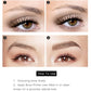 Free Shiping 3D Styling Brow Gel Eyebrow Pencil Set Makeup Combination 2 In 1 Natural Eye Brow Enhancer Pen Gels Kit Cosmetics
