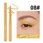 12 Color Matte Glitter Gel Eyeliner Pencil Waterproof Smudge-Proof Smooth Matte White Eyeliner Pen Long-Lasting Eye Liner Makeup