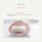 Cute Ceramic Shell Storage Box Self Draining Multi-Purpose Swan Soap Case Sea Shell Shape Waterproof Soap Dish Household