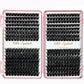 384pcs Individual Lashes Eyelash Book Clusters Extensions False Eyelash DIY at Home Cluster Eyelash Extensions Makeup