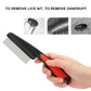 Head Lice Comb Lice Nit Removal Hair Comb Stainless Steel Fine Tooth Comb Lice Comb Professional Head Lice Nit Removal Hair Comb