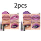 YOUNG VISION 6 Color Matte Pearl Shimmer Dual-Effect Lipstick Waterproof, Non-Transfer Lipstick Cosmetics