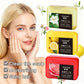 6PCS fruit floral handmade soap, jasmine, rose, lemon handmade soap, gentle cleaning, bathing the whole body, moisturizing