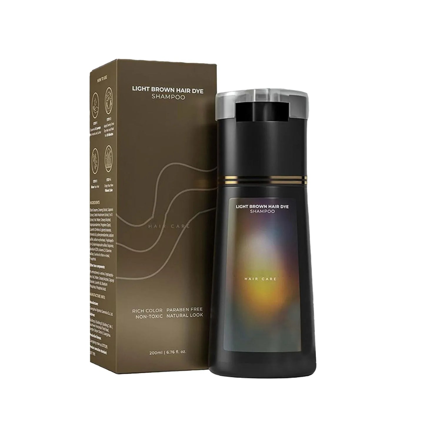 Polar Hair Dye Shampoo, Polar Hair Color, Polar Hair Color Shampoo for Gray Hair Coverage, Haircare Instant Dye Shampoo for Wome