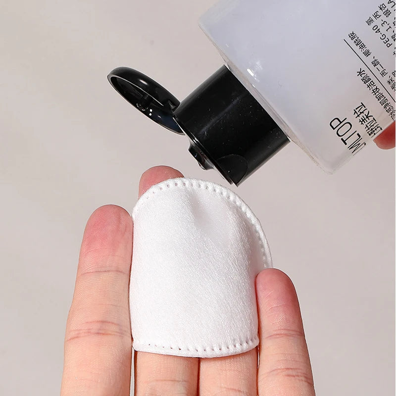 100/400pcs Cotton Pads Disposable Clean Cotton Face Nail Polish Remover Round Soft Face Cleansing Remover Makeup Cotton Pads