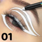 1pc Colourful Eyeliner Pen,High Pigmented Pearly Glitter&Shimmer Metallic Eyeliner Stick, Long Lasting Waterproof White Black
