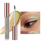 Women Pearlescent Face Liquid Eyeshadow Highlighter Shiny Eyeliner Glitter Eyeshadow Waterproof Brighten Eyes Makeup Beauty