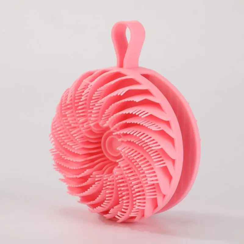 Body scrub, skincare and bath tools, soft silicone body scrub, scalp exfoliating, non irritating shower gel massager