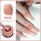 Clou Beaute Transparent French Gel Polish Translucent Nude Pink Red Jelly Glass Milky White Varnish Rainbow Color Nail Art