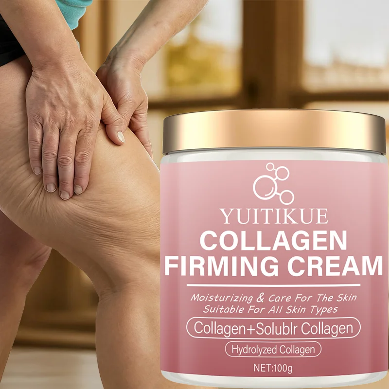YUITIKUE Body Firming Cream - Collagen Infused, Hydrating Formula For Arm, Waist & Leg Care, Skin-Friendly, 100g