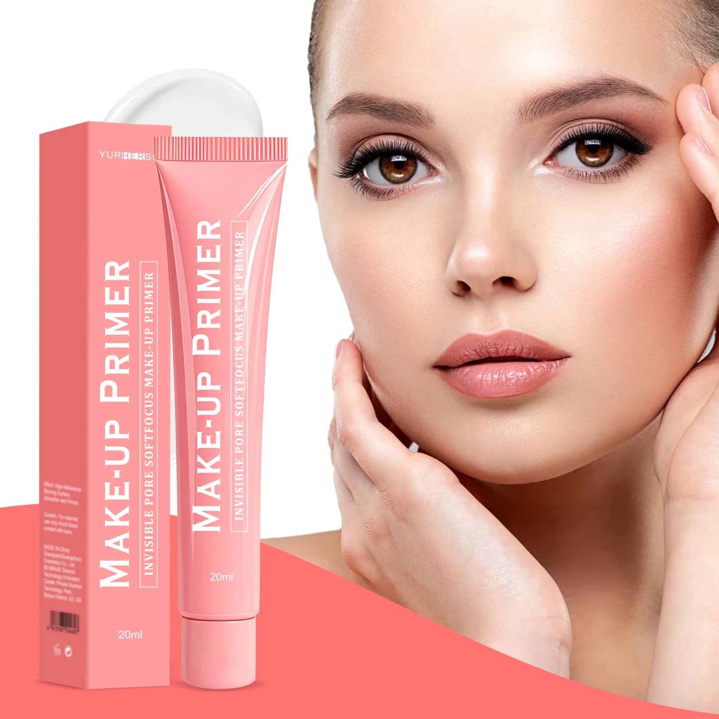 This makeup primer brightens the complexion, leaving a natural, radiant glow; it's gentle and non-greasy.