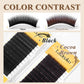 LAKANAKU UB UC UJ Curl Camellia Lashes with Adhesive Eyelash Extensions Russian Volume Fans Fluffy Lashes Premade Fan Lashes
