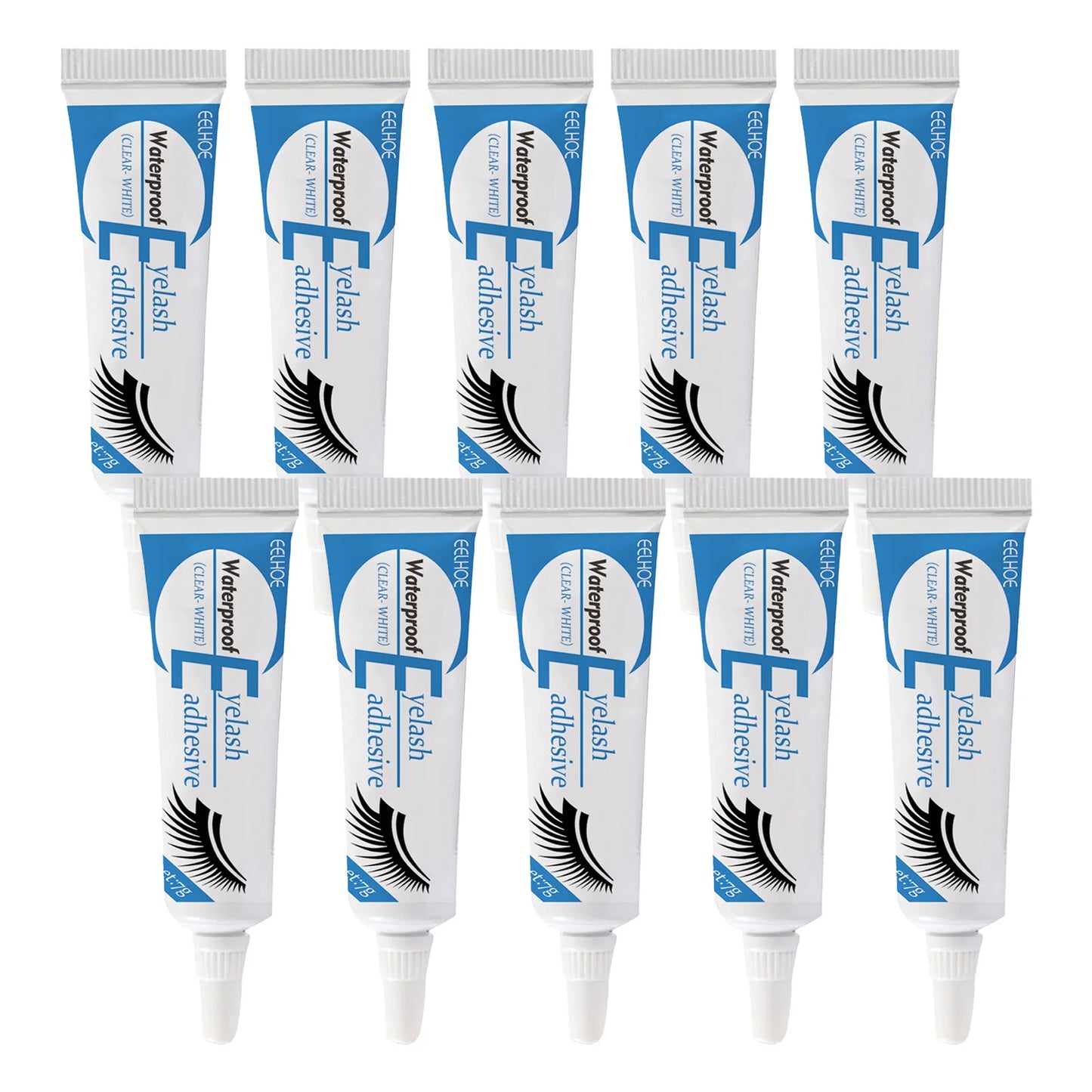 EELHOE Eyelash Extension Glue Fast Drying Strong Waterproof Lasting Eyelash Primer No Irritation Lash Lift False Eyelashes Tool