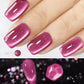 6 Piece Magnetic Cat's Eye Gel Nail Polish Set - Vibrant, holographic shades with magnetic wands, perfect for DIY jelly crystal