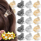 Fashionable Halloween Skeleton Hand Shark Clip Dark Gothic Punk Metal Ghost Claw Clip Exaggerated Ponytail Hair Accessories