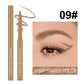 12 Color Matte Glitter Gel Eyeliner Pencil Waterproof Smudge-Proof Smooth Matte White Eyeliner Pen Long-Lasting Eye Liner Makeup