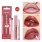 Lipliner&Lipstick Lip Gloss Set 3pcs/set Waterproof Long Lasting Lip Makeup Matte Travel Mini Set Women's Makeup Cosmetics