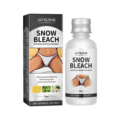 Body Snow Bleach Cream Nicotinamide Brighten Private Parts Underarm Bleaching Armpit Elbow Knees Joint Removal Dark Spot Melanin