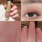 Cappuvini Liquid Matte Eye Shadow Brown Glitter Liquid Eyeshadow Stick Shimmer Natural Milk Coffee Eye Shadow Pigment Makeup 1pc