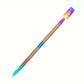 Multicolor Double-ended Stainless Steel Cuticle Pusher Dead Skin Push Remover For Pedicure Manicure Nail Art Cleaner Care Tools