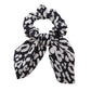 Fashion Floral Leopard Print Scrunchie Bowknot Hair Rope Women Girls Ponytail Holder Hair Ties Elastic Bands Hair Accessories