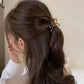 New Butterfly Hair Clips Women Retro French Personality Jelly Hairpin Plastic Green Hair Claw Ladies Hairgrips Hair Accessories