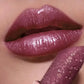 Shimmer Pearlescent Lipstick Long Lasting Waterproof, Moisturizing Plumping Lip Color for Sexy Glamorous Makeup