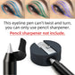 1pc Colourful Eyeliner Pen,High Pigmented Pearly Glitter&Shimmer Metallic Eyeliner Stick, Long Lasting Waterproof White Black
