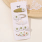 5Pcs BB Clips Set Toddler Baby Girls Hair Clips Children Barrettes Ins Sweet Daisy Hair Accessories
