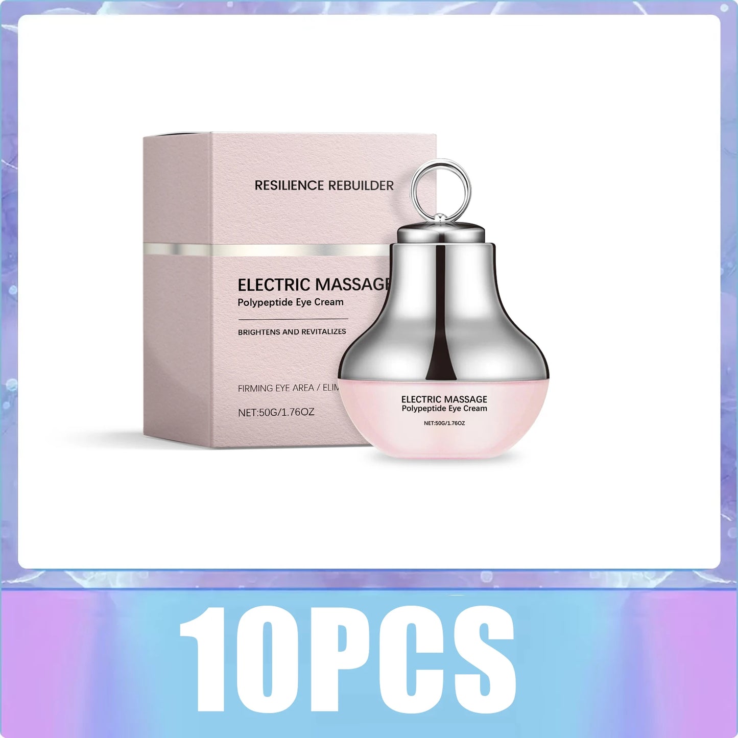 Peptide Eye Cream Vibration Massage Brighting Removing Dark Circle Firming Anti Wrinkle Moisturizing Electric Roller Eye Serum