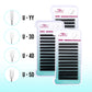 FADVAN U Shape 3D/4D/5D/YY Eyelashes Extension Light Soft Waterproof Fake Lashes Premade Volume Natural Wispy False Lash