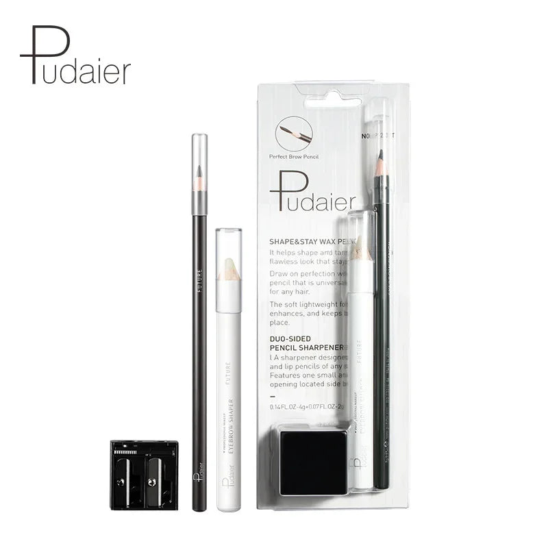Free Shiping 3D Styling Brow Gel Eyebrow Pencil Set Makeup Combination 2 In 1 Natural Eye Brow Enhancer Pen Gels Kit Cosmetics