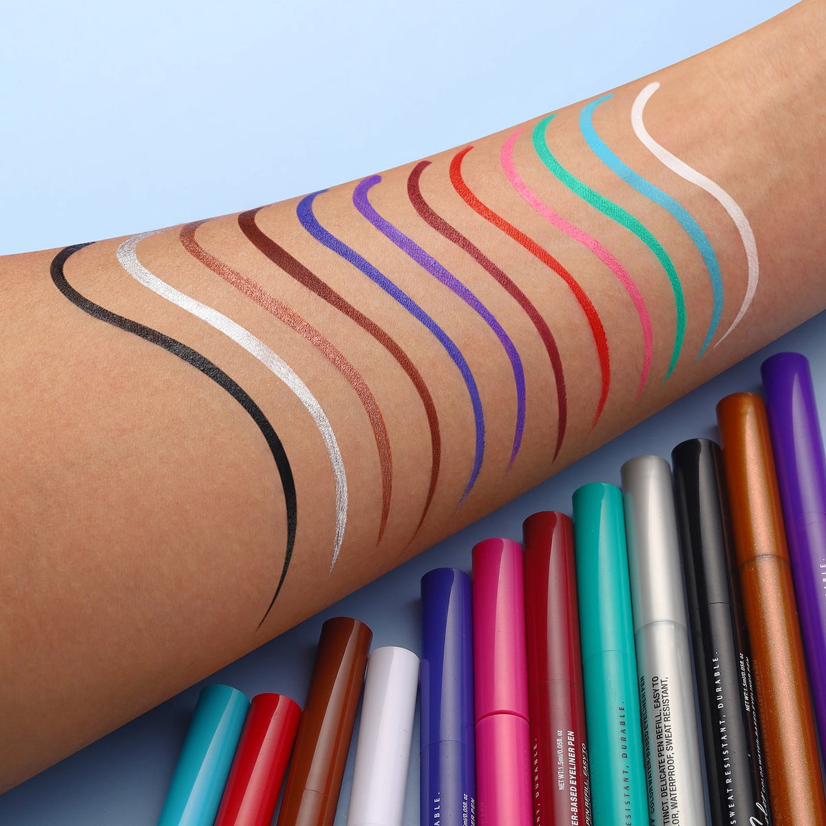 1PC Liquid Eyeliner Pen, Waterproof and Sweat Proof, Non Smudging, Easy to Apply, Creating Perfect Eye Makeup