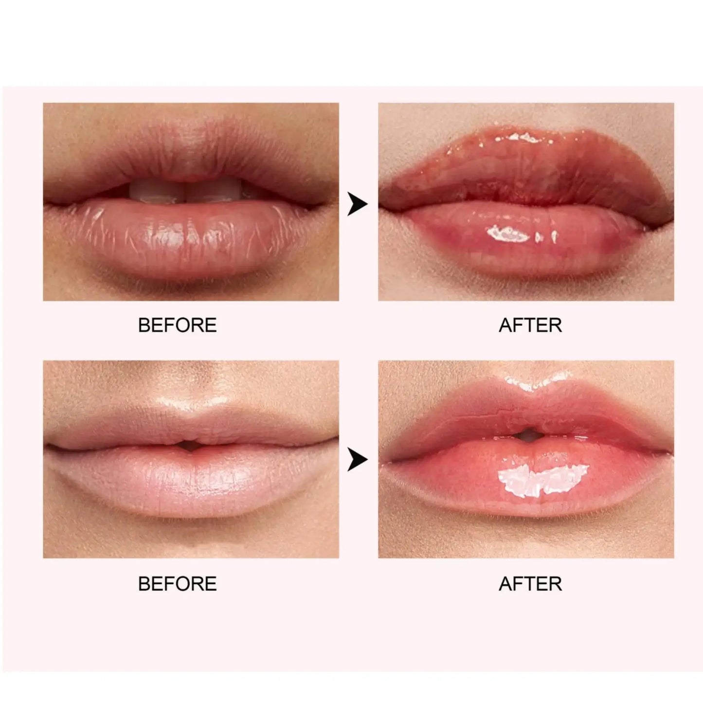 HANDAYAN 6 Color Lip Plumper Gloss Moisturizing Honey Oil Enhancer Transparent Shine Booster Makeup Beauty