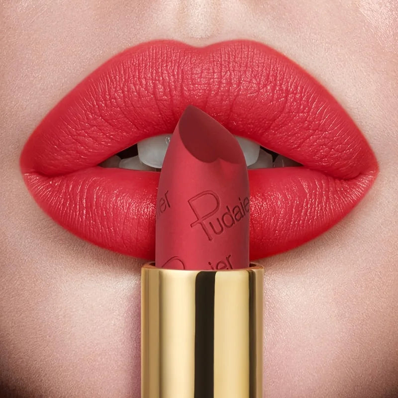 Soft Mist Velvet Matte Lipstick, Waterproof Smudge Proof, Lightweight Easy Application, Long Wear Smooth Lip Color