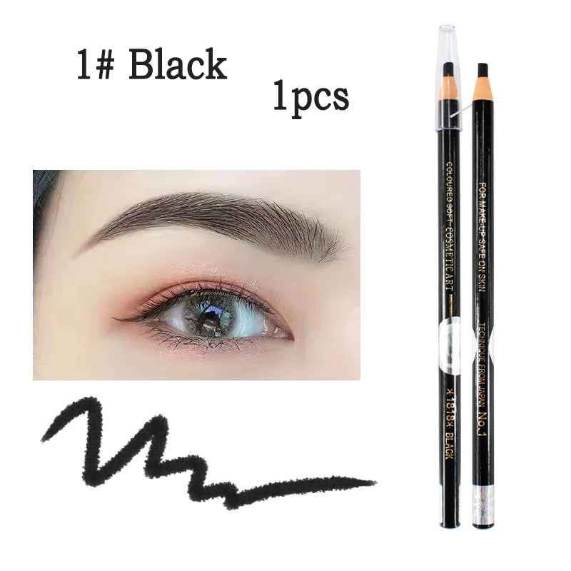 1818 Waterproof Eyebrow Pencil Microblading Permanent Makeup Dermatograph Pencil Peel Off Pull Roll Paper Eyebrow Pencil Set
